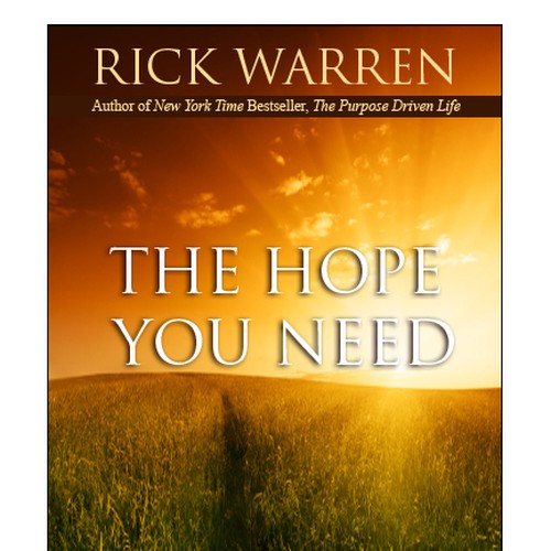 Design Rick Warren's New Book Cover Diseño de Endrias