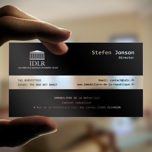Business card contest entry by Designer ST