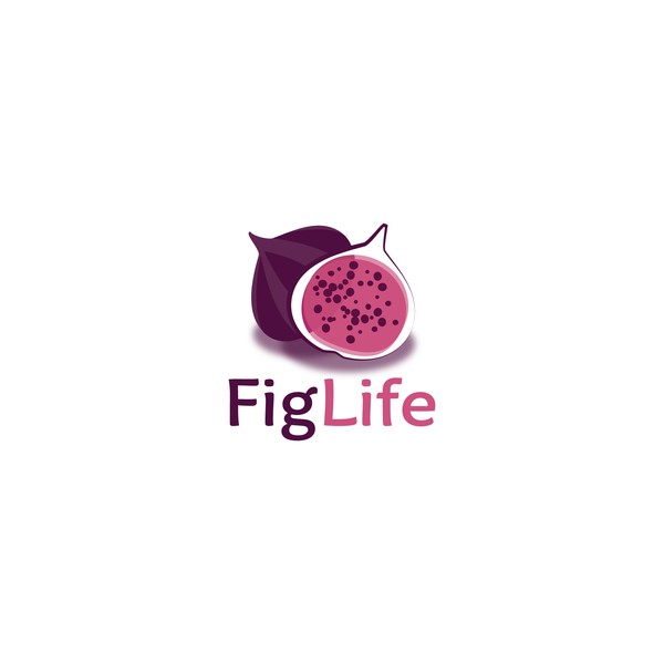Design by Bulava titled "Modern youthful logo for startup nutrition coaching biz "FigLife""