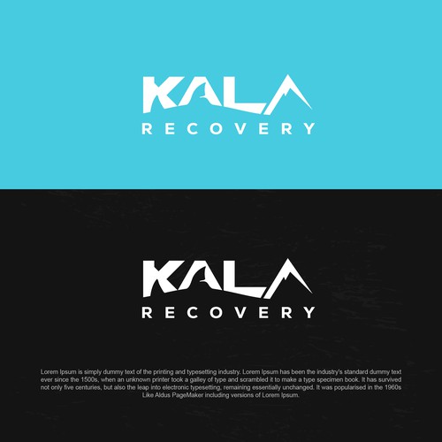logo for Kala Recovery Design by HK.designs