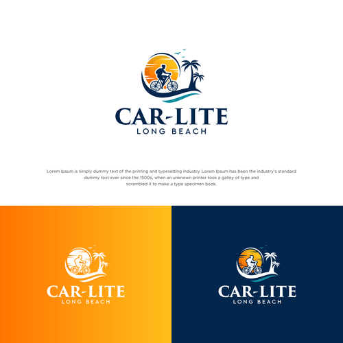 Logo for Car-Lite Long Beach (California -- USA) Design by StudioJack