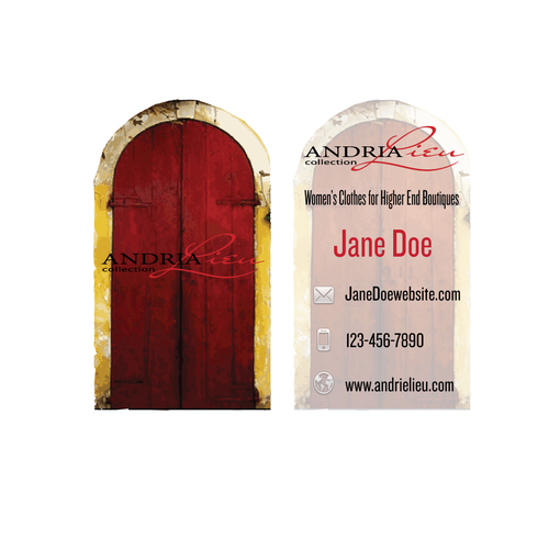 Create the next business card design for Andria Lieu Ontwerp door Tully Designs