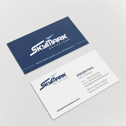 Need business card redesign for Aircraft Truck Fueling company Design by HYPdesign