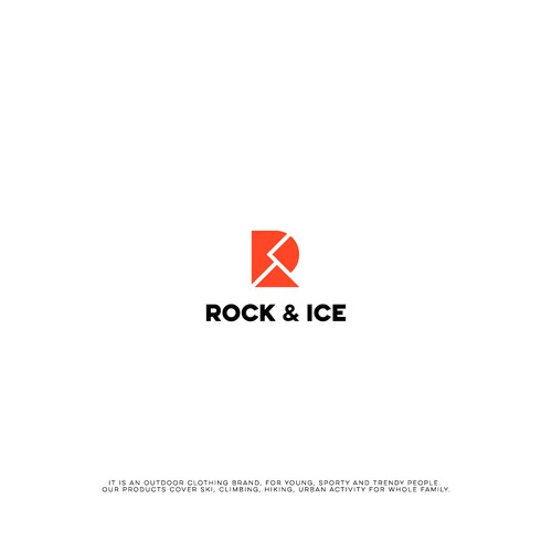 Rock Ice Create A Logo For The Best Future Outdoor Clothing