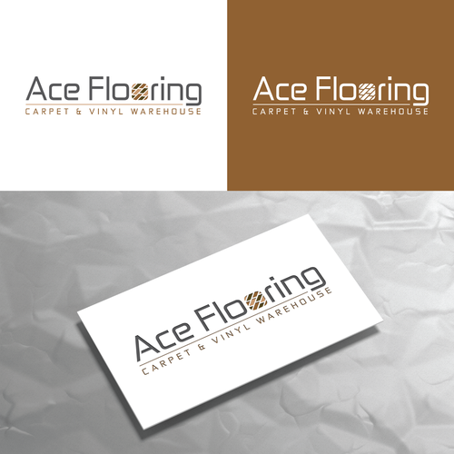 Ace Flooring Logo Design by Asad Adnan