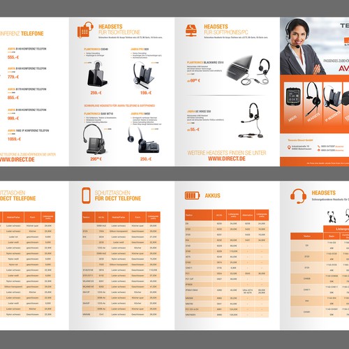 Brochure contest entry by Unlike Studio