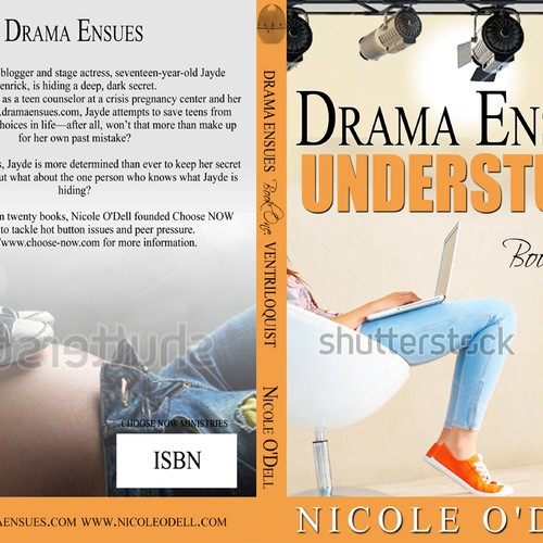 book cover for YA novel about teen pregnancy Design by LSDdesign