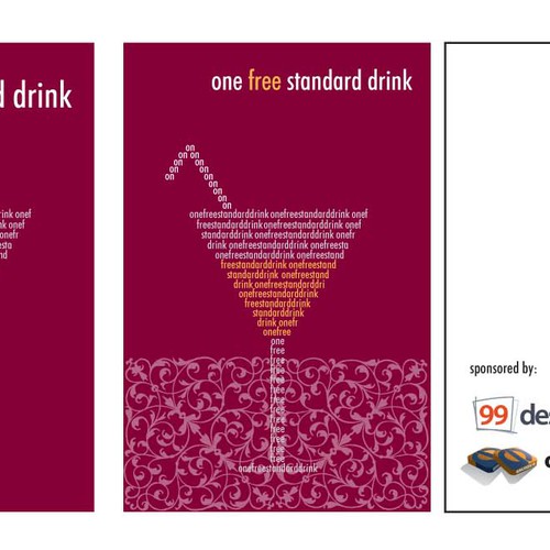 Design the Drink Cards for leading Web Conference! Design by Angelia Maya