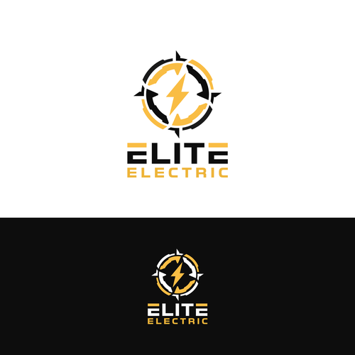 Elite Electric Co. Logo Design Design by HeyBro™