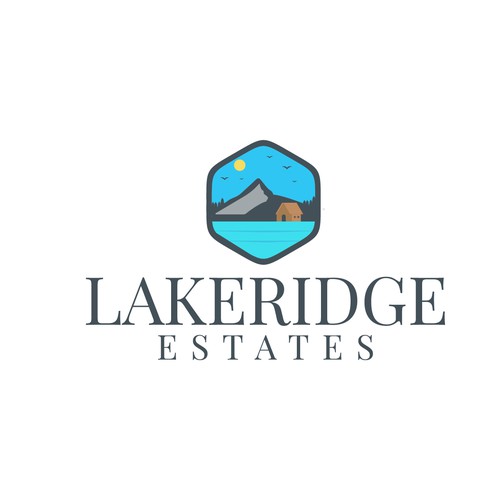 Lakeridge Estates Logo (New Housing Development in Lorena, TX) Design by Inventeour