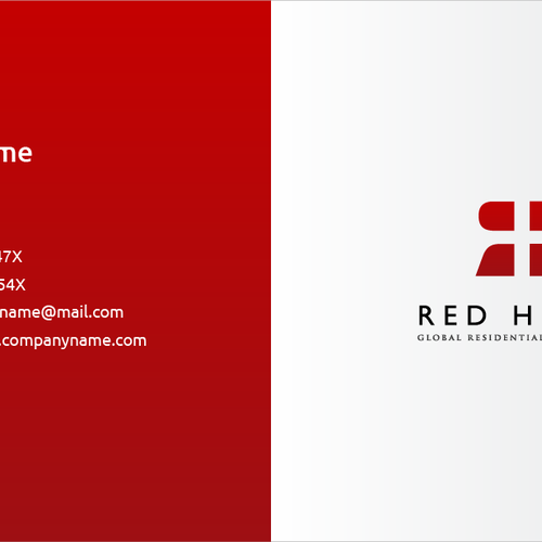 Barabutさんのlogo for Red Homeデザイン