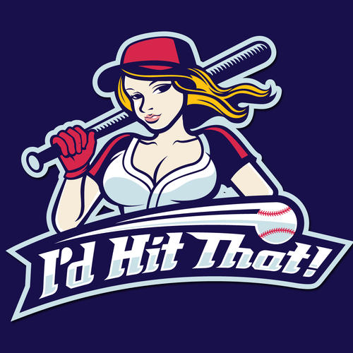 Fun And Sexy Softball Logo Logo Design Contest