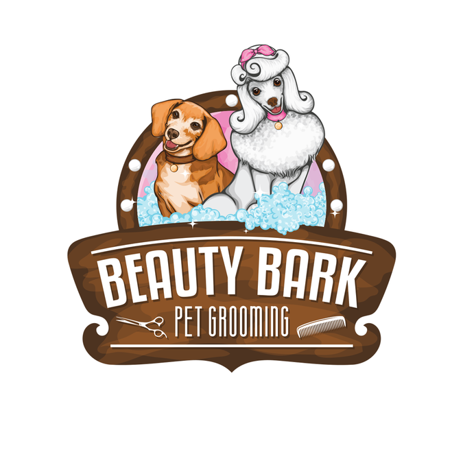 Coolest 1950's pet grooming salon logo | Logo design contest