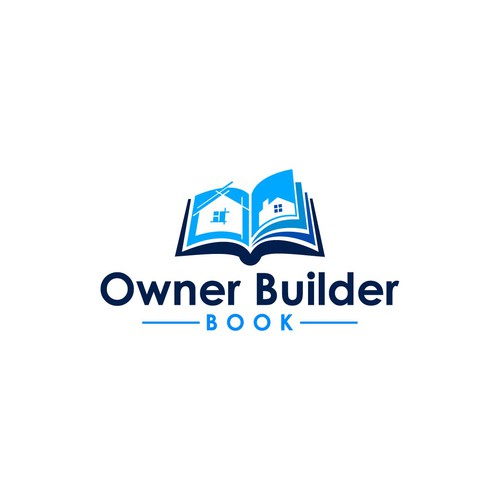 The New Owner Builder Book Logo Design by Creator Hub