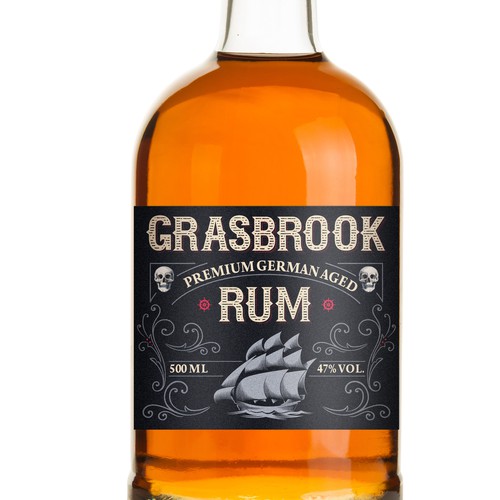 We need a Label for Premium German Rum! Product label contest