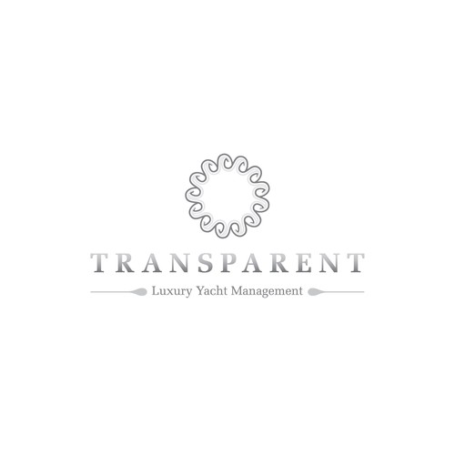 logo for TRANSPARENT Luxury Yacht Management Design by Digital Infusion