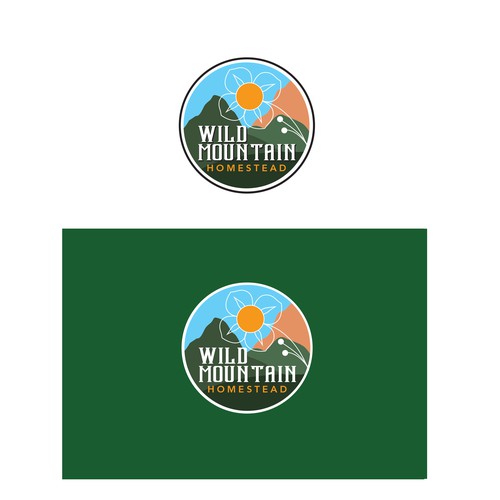 Artistic modern logo needed for a mountain-top flower farm. Design por Can-D