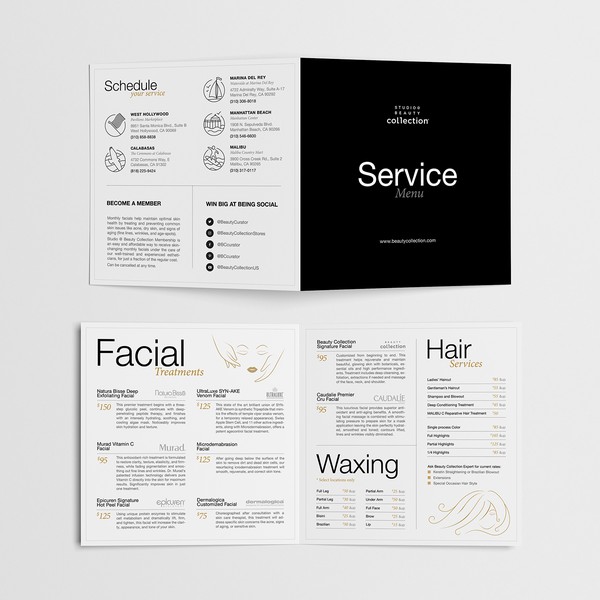 Design by Softsea titled "Prestige looking brochure for Studio"