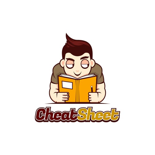 Unique descriptive combo mascot Logo that embodies the action of cheating on a test & shortcuts Design von DevDevit   ★ ★ ★ ★ ★