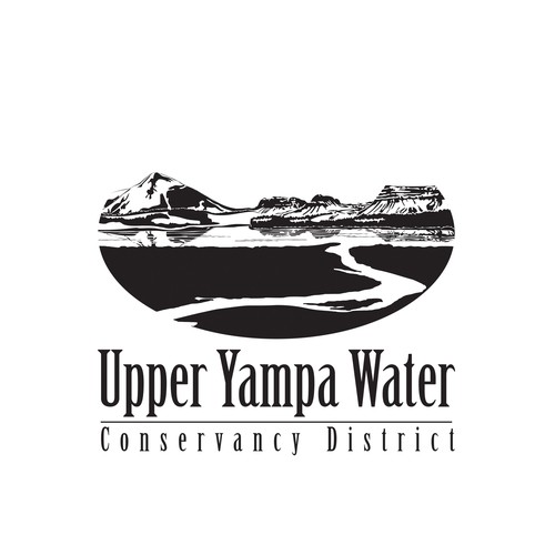 Design a logo for Upper Yampa Water Conservancy District because water