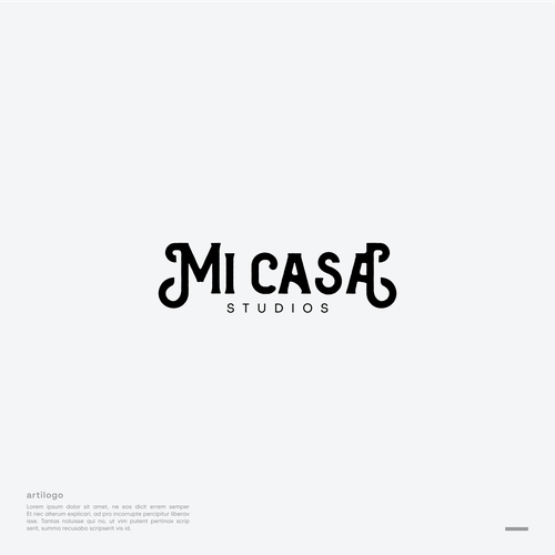 Logo and brand design for Mi Casa Studio Design by artilogo.co