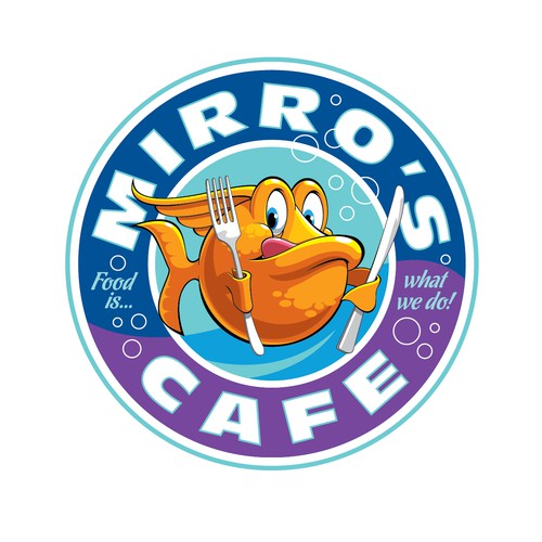 Design a vibrant logo for an awesome beach cafe Design by gcsgcs