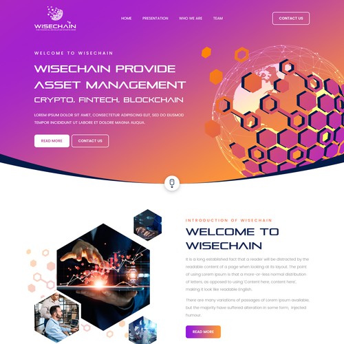 Looking for a design of two web pages Design by Webwooter™