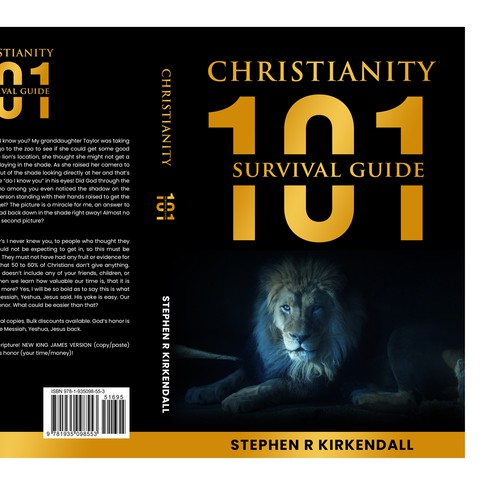 CHRISTIANITY 101 SURVIVAL GUIDE Design by Overtakers Creatives