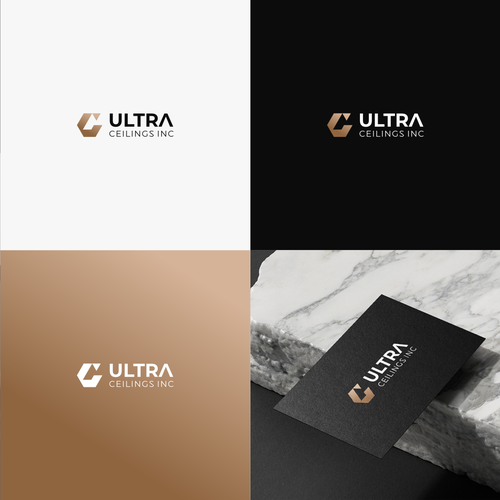CREATE AN EXCITING LOGO for Ultra Ceilings Inc Design by de-ek 06