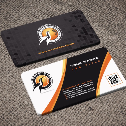 Business card contest entry by Zayden