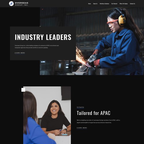 Web page design contest entry by Iqonicdesign