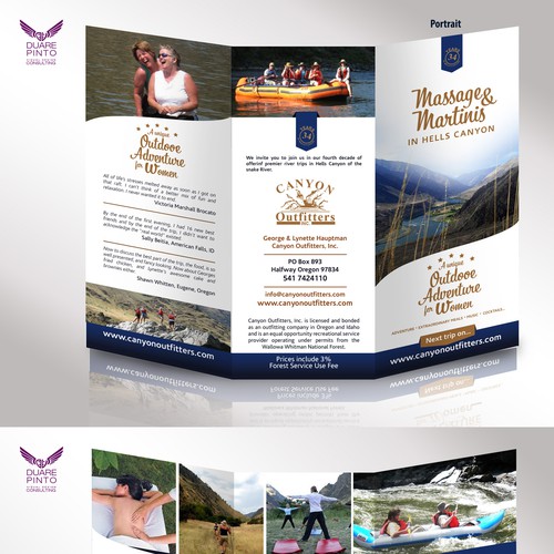 Canyon Outfitters, Inc. needs a new brochure design | Brochure contest