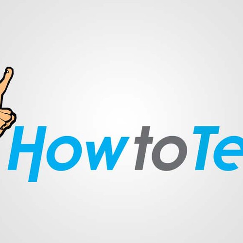 Create the next logo for HowToTech. Diseño de Ajducka