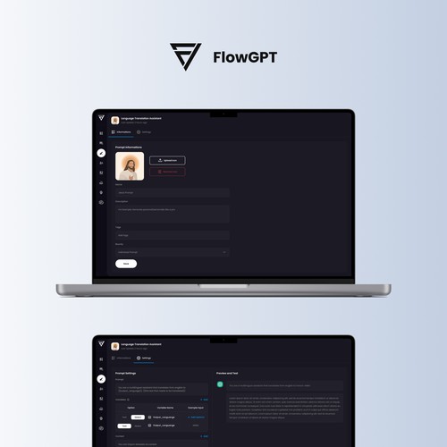 UI/UX Redesign for ChatGPT Prompts Platform Design by ridoariherawan