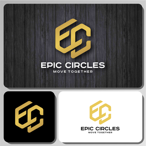 design an 'EPIC' logo for a adventure brand called 'Epic Circles' Design by zen.logo