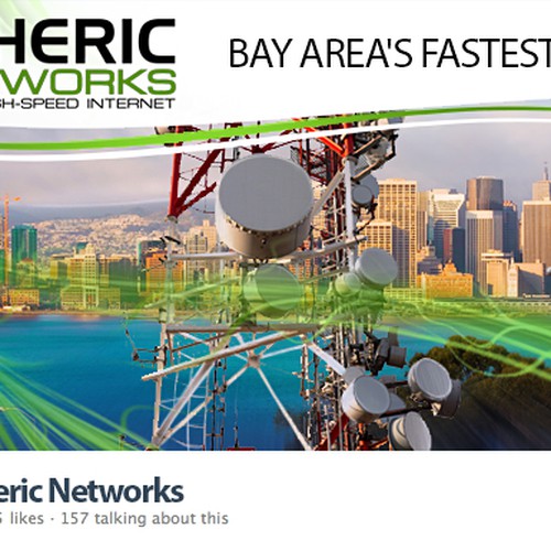 Custom Facebook Cover for High-Speed Internet Company Design by milomilo