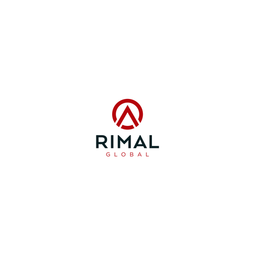 Rimal Global - Logo and Branding Design Design by Med!