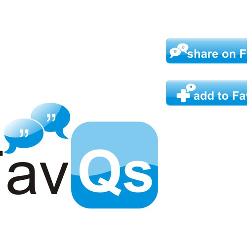 FavQs Logo Diseño de moonshine