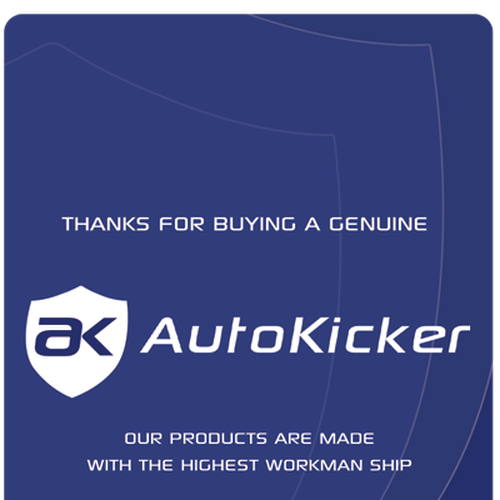 art or illustration for Create Card for Autokicker® to include in products ! Design por ponky21