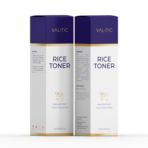 Design a cosmetics box to help people glow Design by interaksi