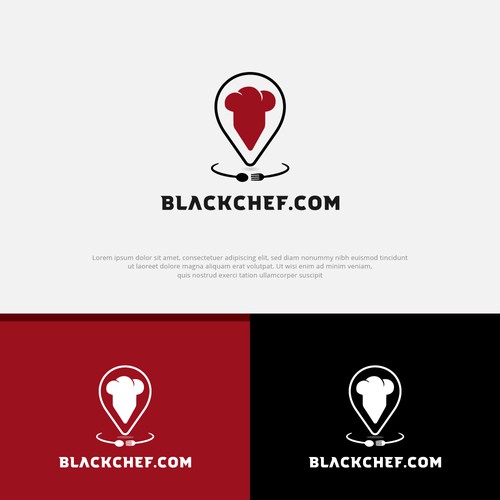 Black Chef Directory Design von Mithuncreation