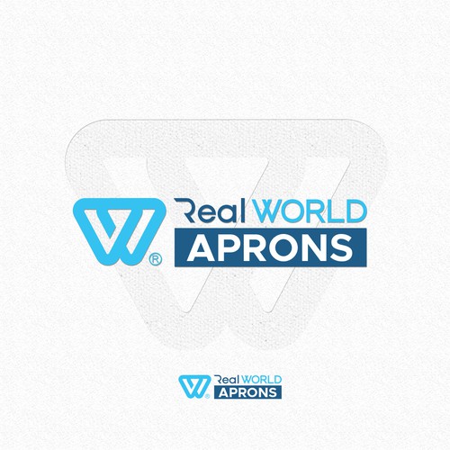 Real World Aprons Logo Design by studioONE