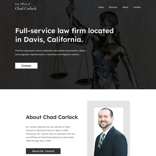 Small law firm seeking creative content designer Design by Ega Bagus