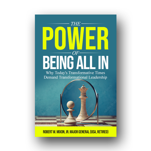 Create a cover for a book about adaptive leadership! Design by praveen007