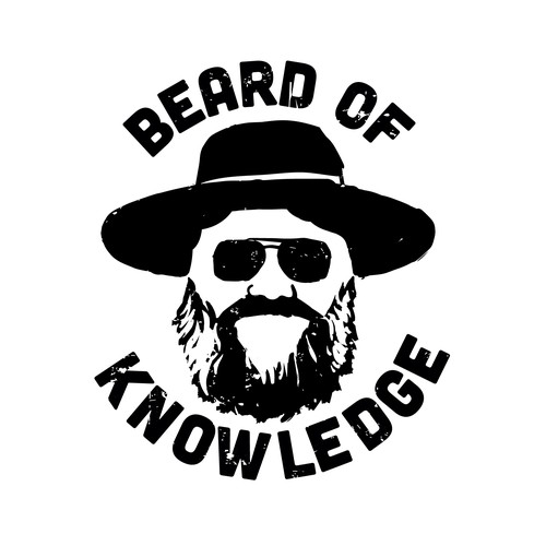 Beard of Knowledge Design by lofosparalogos