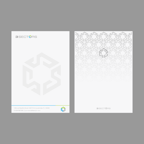 Design logo for 3Sectors (Conference and exhibition organization company) Design by debora_