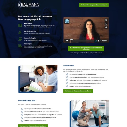 Landing page design contest entry by Naresh Sh