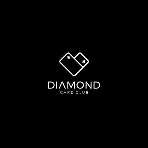 Diamond Card Club logo design Design réalisé par KLBRS