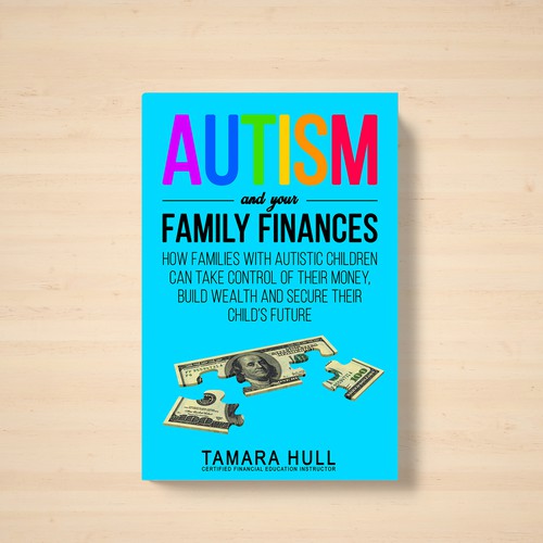 Design Cover of Book That Will Help Parents of Autistic Children Fund Their Dreams Design by Sann Hernane