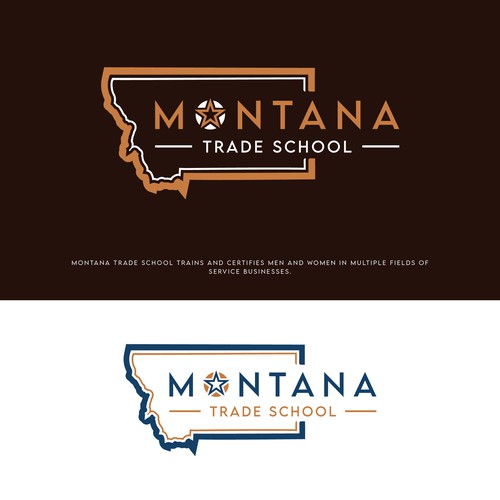 Trade school logo to train 20 year olds construction, welding, HVAC, etc. We LOVE your designs :-) Design by reiffal®